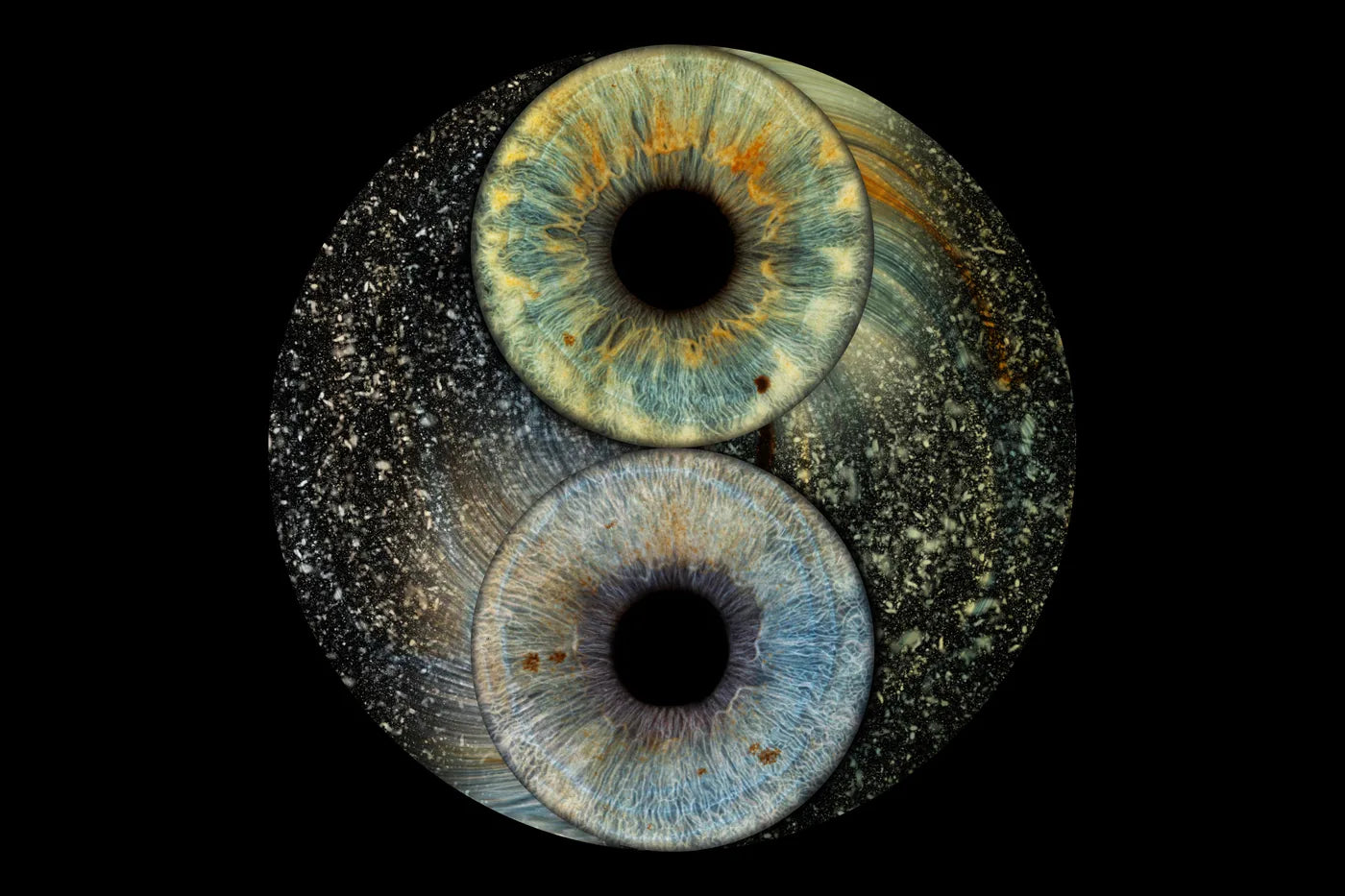 Yin Yang · 2 akys